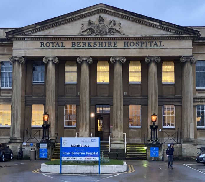 Royal Berkshire Hospital North entrance