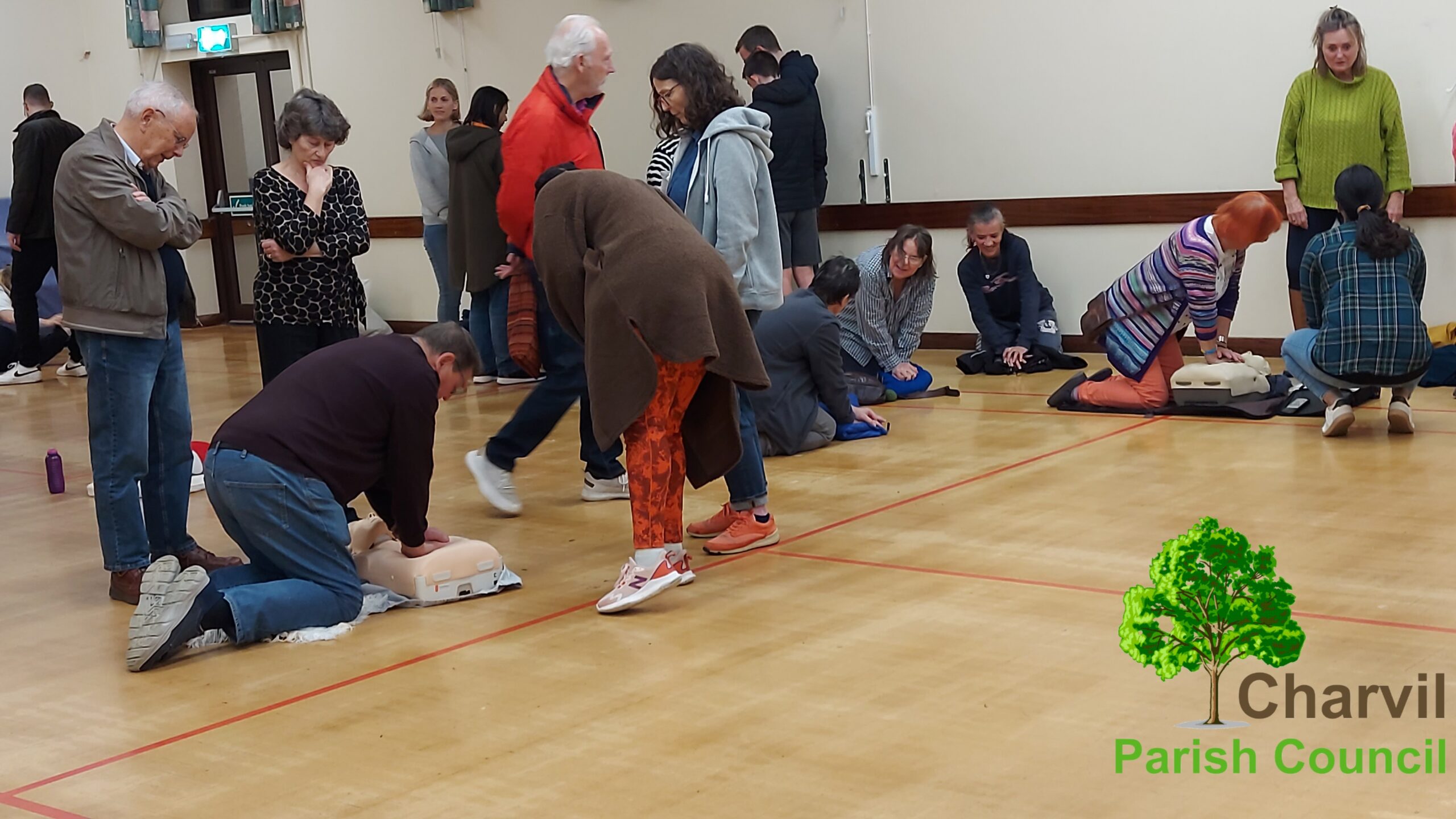 CPR Training at Charvil Village Hall October 2024